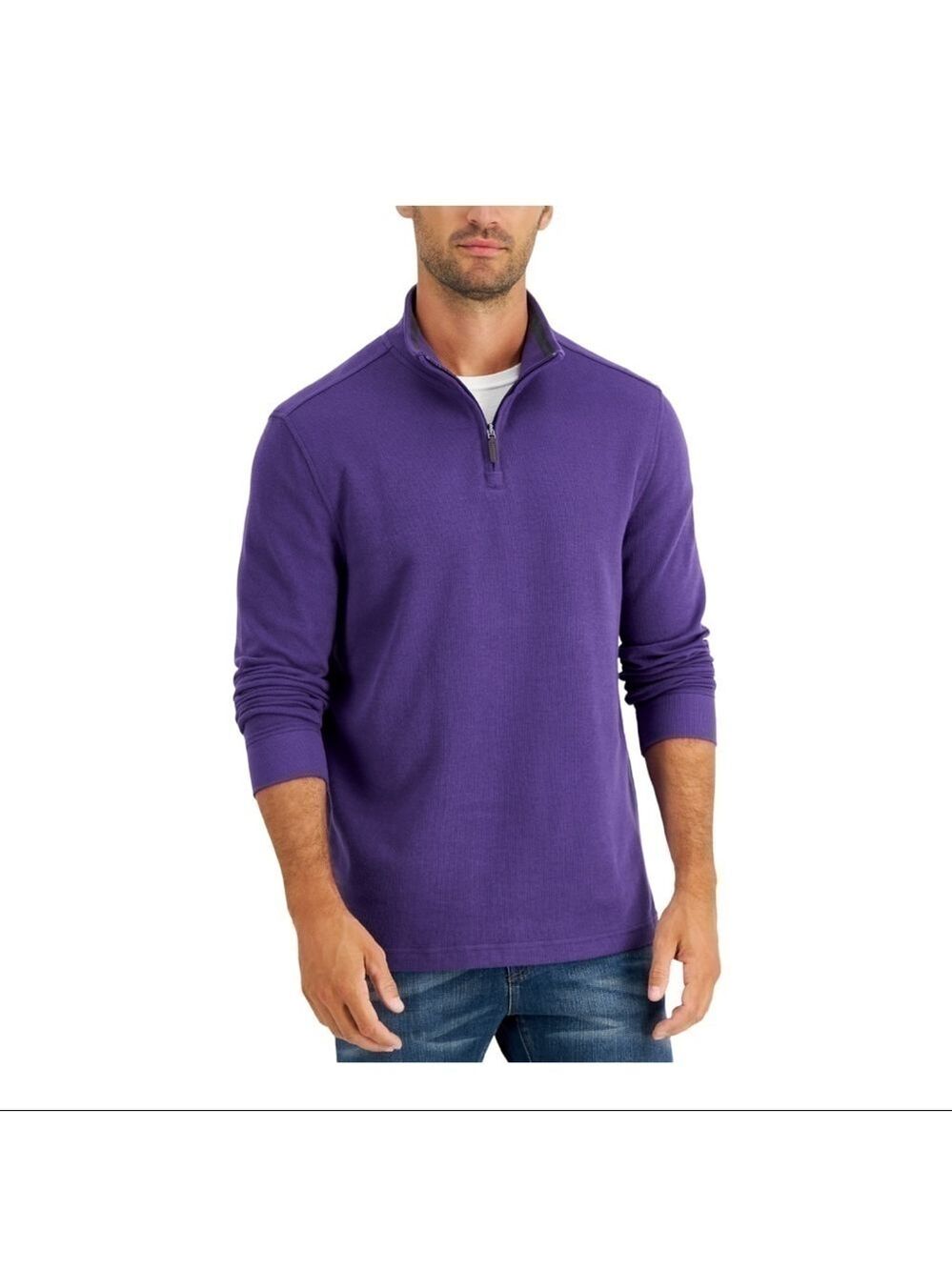 club room Ls French rib in dark fig